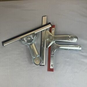 Vintage Fuller Brush 9.5" Window Squeegee Set of 3 Made in USA